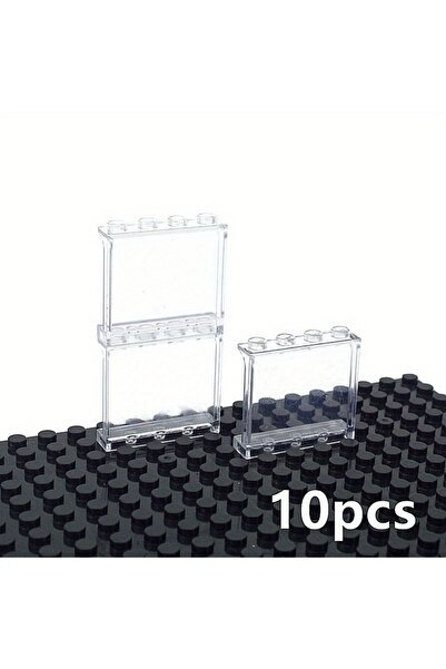 Choice Transparent 10PCS Transparent Panel 1x4x3 Dots Window Wall House Const...