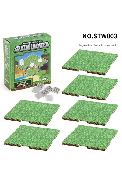 Choice6 STW003 Magnetic Base Plate Variety Baseplates Match Mine World Magnet...