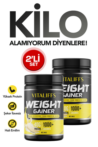 Vitaliffs Muz Ve Kakaolu Toz 2li Set