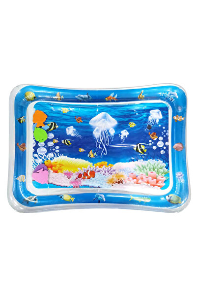 Choice White jellyfish 1pc Inflatable PVC Playing Mat Baby Play Water Mat Tod...
