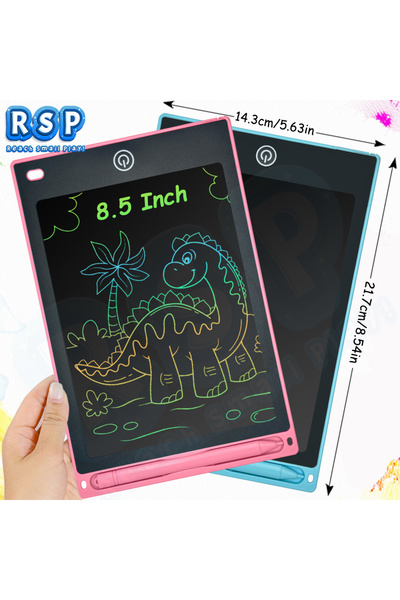 Choice6 Pink Light blue 2PCS RSP 8.5 Inch Drawing Tablet LCD Writing Board Fo...
