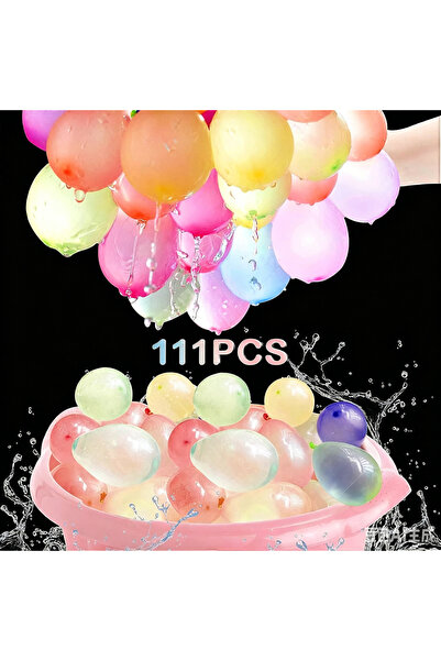 Choice1 111Pcs(3 bunch) 111/333Pcs Rapid Fill Multicolor Water Balloons Self-...