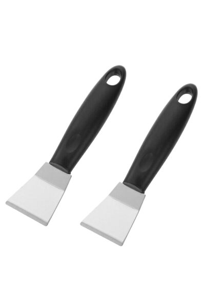 Choice1 2pcs 3D Printer Scraper Tool, Polished Stainless Metal Spatula, Comfo...