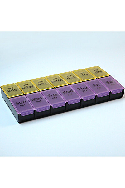 choice2 No.2 New Hot Large Weekly Pill Cases Organizer 2 Times A Day Pill Box...