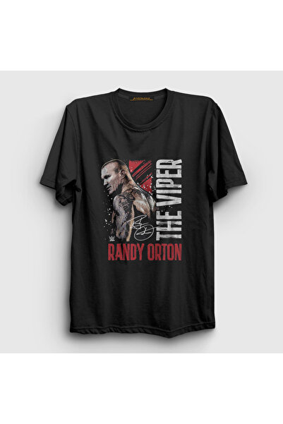 Presmono تي شيرت أسود للجنسين من The Viper Wwe Randy Orton 605203tt