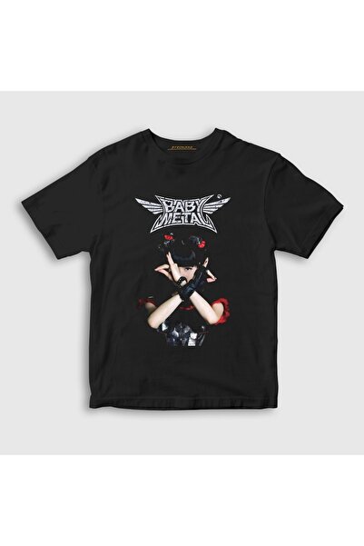 Presmono Unisex Kids Black Logo Yuimetal Metal Babymetal T-Shirt 613488Tt