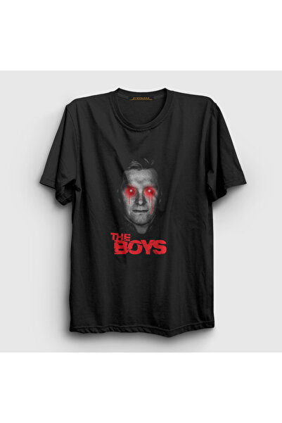 Presmono Unisex Black Laser Eyes Homelander Series the Boys T-Shirt 442198Tt