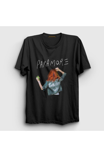 Presmono Unisex Black Grow up Music Paramore T-Shirt 480390Tt