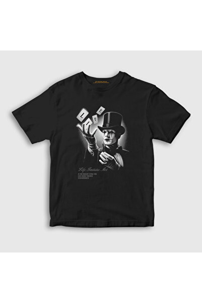 Presmono Crni unisex dečji T-shirt - Magija života Magičar Magija Magičar 485...