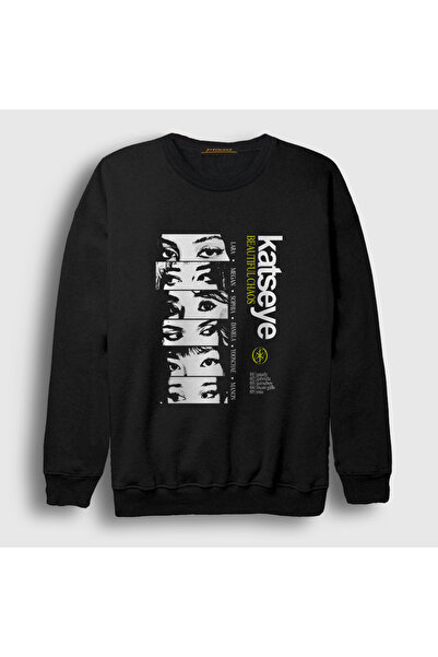 Presmono Unisex Black Beautiful Chaos K Pop Katseye Sweatshirt 586731Tt