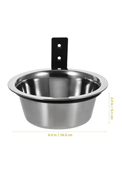 Choice 6 inch Pet Food Bowl Wall Mounted Dog Bowl Elevated Pet Feeding Bowls ...