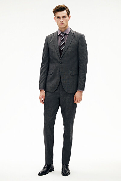 W Collection ANTRASİT DAR KALIP TAKIM ELBİSE