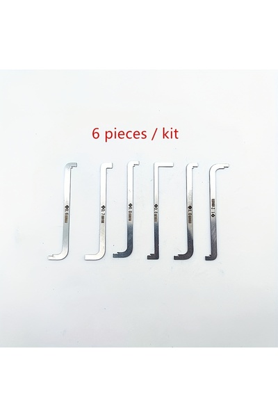 Choice1 army green High Quality Practical Locksmith Tool 6 Pieces / Kit Repla...