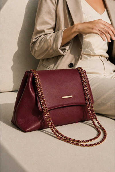 LikeMoon Women's Chain Strap Hand and Shoulder Bag for Daily Use, Stylish Fla...