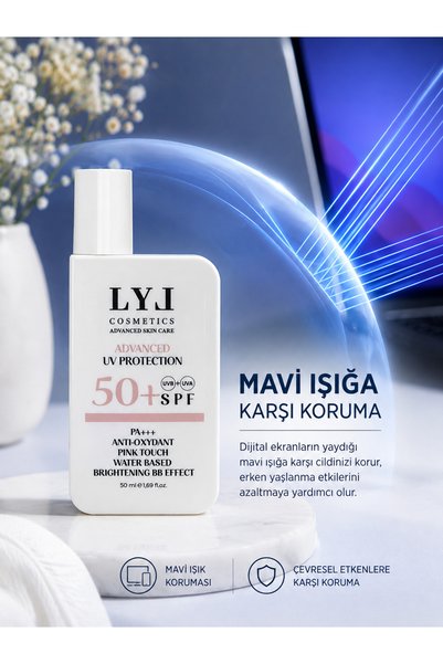 LYL BEAUTY SPF+50 Intense Anti-Spot High Protection Pink BB Effect Sunscreen