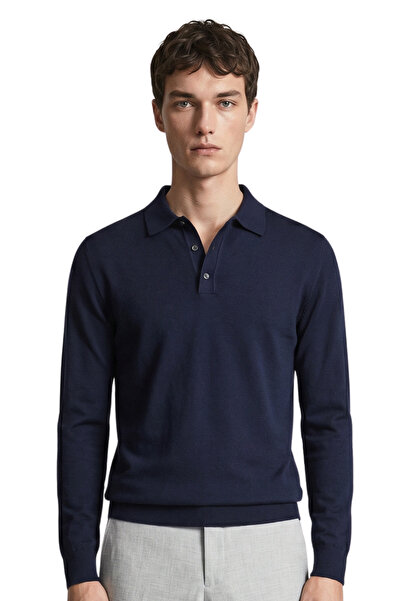 ANTHONY JACKSON Premium Men's Polo Neck Knitwear Sweater Massimiliano
