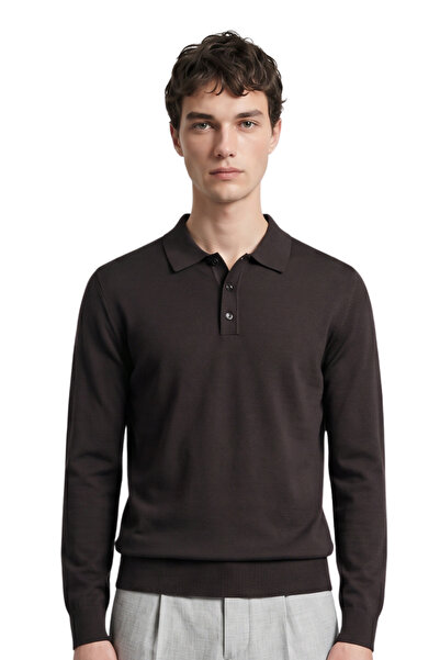 ANTHONY JACKSON Premium Men's Polo Neck Knitwear Sweater Massimiliano