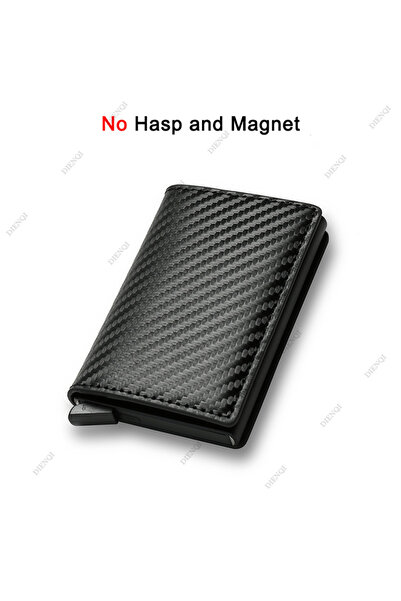Choice8 Carbon Black A Top Quality Wallets Men Money Bag Mini Purse Male Vint...
