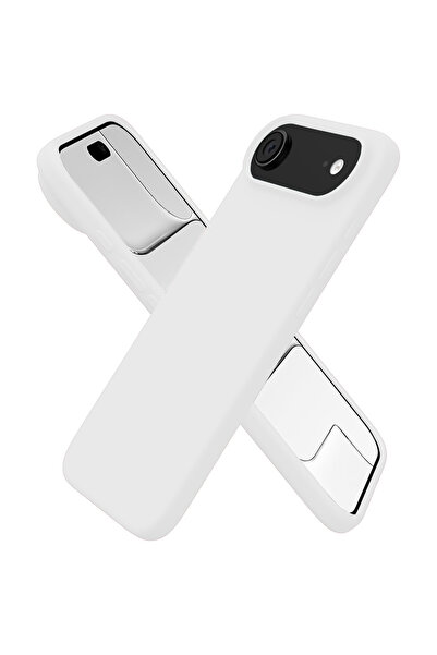 Casey Studios Apple iPhone 17 Air Калъф, силиконов, микрофибър, тънък, повдиг...