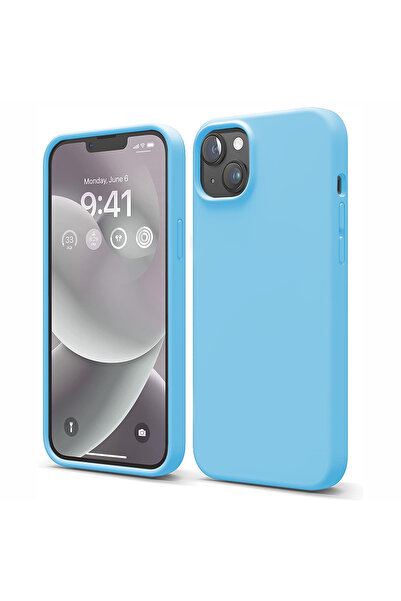 Casey Studios Silicone case iPhone 13, with microfiber, thin, protective, rai...