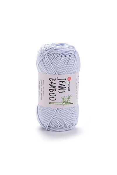 Yarnart Yarn Art Jeans Bamboo Hand Knitting Yarn, Ice Blue-126