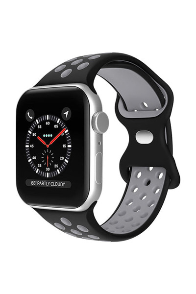 Casey Studios Silicone strap for Apple Watch SE/9/8/7/6/5/4/3/2/1 - 38/40/41M...