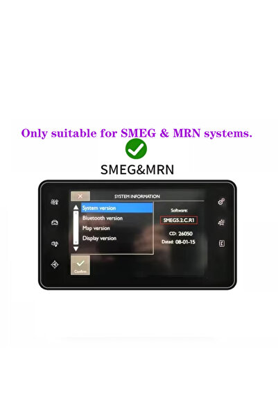 Choice SMEG MRN For Peugeot Citroën SMEG MRN 2013-2018 C4 C5 DS4 DS3 308 508 ...