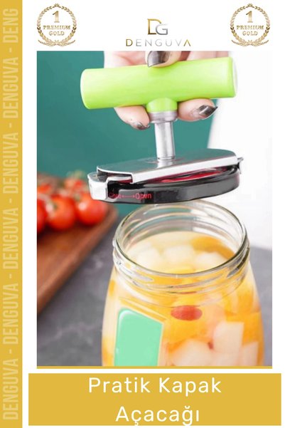Denguva # Jar Opener Stainless Steel Ergonomic Adjustable Sturdy Kitchen Utensil Practical Lid Opener