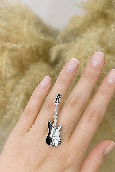 Herşey Nota Guitar Figured Ring – Bring Your Musical Passion to Style