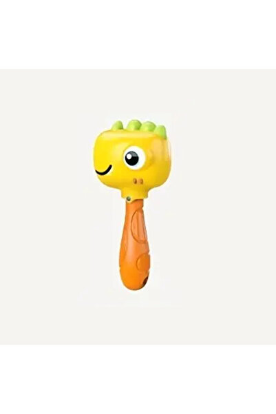 Choice3 yellow dinosaur Cartoon Rattle, Newborn Sensory Grasp Toy, Chew-Safe ...