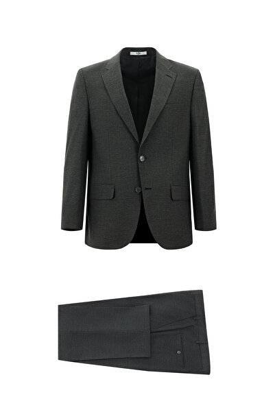 Kiğılı 7 Drop Slim Fit Dar Kesim Yünlü Takım Elbise