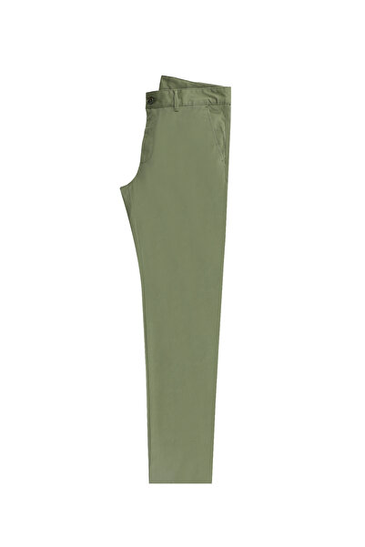 Kiğılı Pantaloni din Lycra Canvas / Chino cu croială standard