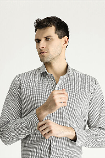 Kiğılı Long Sleeve Regular Fit Lumberjack Checkered Cotton Easy-Iron Shirt