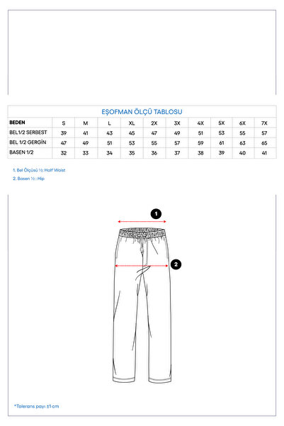Kiğılı Regular Fit Standart Kesim Yandan Cep Beli Lastikli İpli Jogger Pantolon
