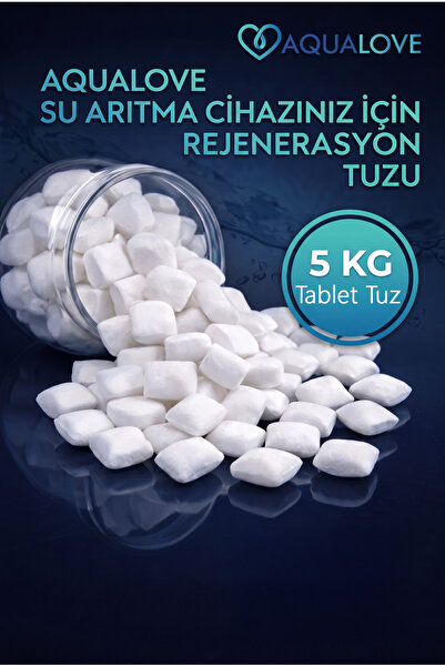 Spring Water Aqua Love 5 Kg Tablet Tuz – Su Arıtma Cihazı Reçine Ters Yıkama ...