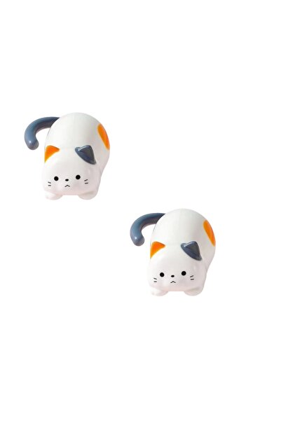Choice FGXM-2PCS Innovative Clockwork Cat Miniatures for Stress Relief Entert...