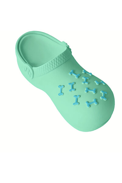 Choice S Green Durable Slippers-Shaped Chew Toy, Teeth Cleaning & Training, I...