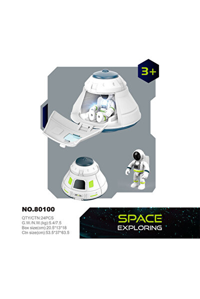 Choice6 Return Cabin Puzzle Acousto Optic Space Toys Space Model Air Force Sh...