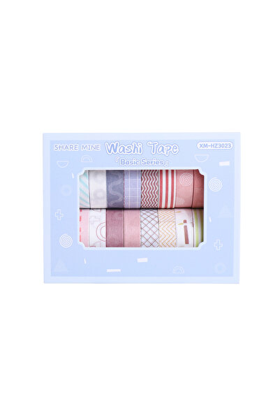 Choice3 SKU3 20 Rolls/Box of colorful Fruit Plant Geometric Patterns Washi Ta...