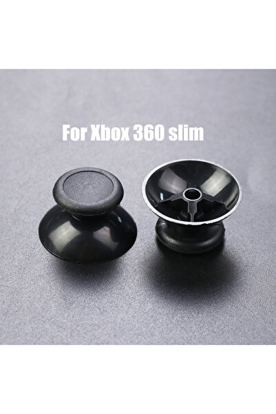 Choice6 غطاء عصا التحكم التناظرية لجهاز Xbox 360 Slim (قطعتان) متوافق مع PS2 ...