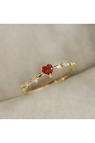 Choice 9 F1698 Huitan Exquisite Red Love CZ Engagement Proposal Rings for Wom...