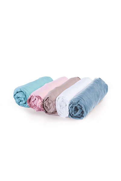 Nef Nef Homeware Nef-Nef Βρεφικό Κατωσέντονο με λάστιχο 70x140+20 εκ. Λευκό