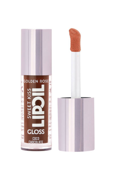 Golden Rose Sweet Kiss Lip Oil Gloss -06 - Coco Chocolate- Dudak Parlatıcı Yağ