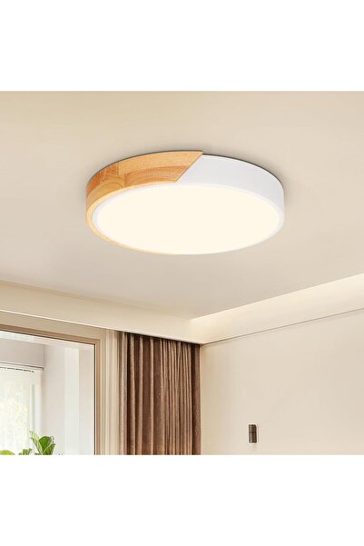 Dotail Kambo Φωτιστικό Οροφής LED, Θερμό Λευκό 3000K, 24W, διάμετρος 30 εκ., ...