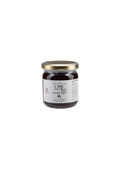 Yerlim Organik Hamades Tuzsuz Zeytin Ezmesi 175GR