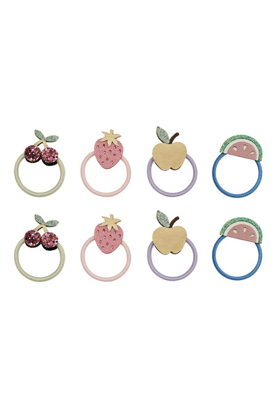 MIMI LULA Mimi & Lula Fruit Salad Mini 8'li Lastik Toka