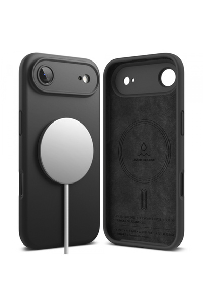 Ringke Husa MagSafe pentru Apple iPhone 17 Air, Ringke, Silicone, Neagra
