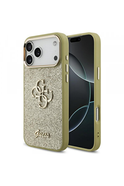 Stef's Cat Θήκη για Apple iPhone 17 Pro Max, Guess, με σταθερό γκλίτερ, μεγάλ...