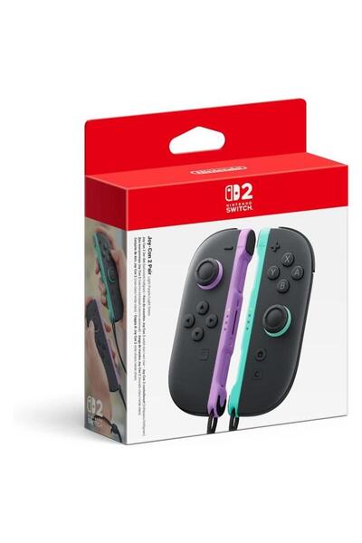 Nintendo Χειριστήρια Joy-Con 2 ζεύγη για Switch 2 (Βιολετί/Πράσινο)