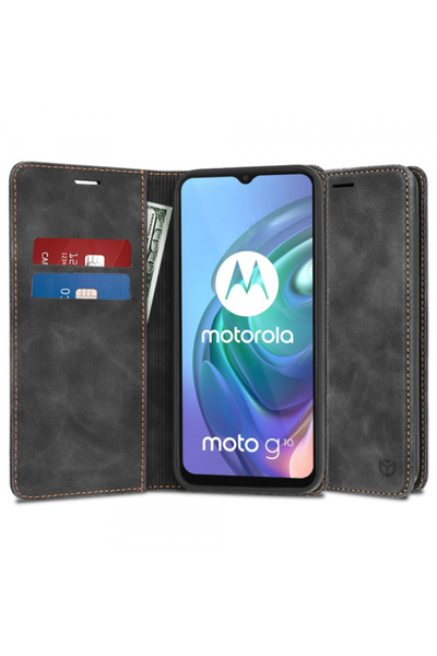 Techsuit Case for Motorola Moto G30/ G20/ G10, Techsuit, Confy, Black